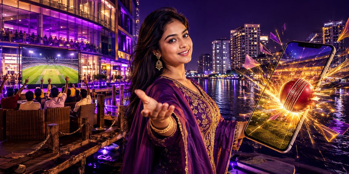 ঢাকায় নিয়ন আলোয় ক্রিকেট বেটিং ও মোবাইল পেমেন্টের দৃশ্য